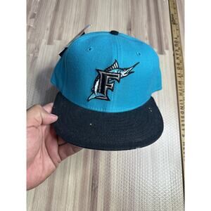 Florida Marlins New Era Made In USA 7 3/8 Authentic Diamond Collection NWT Wool